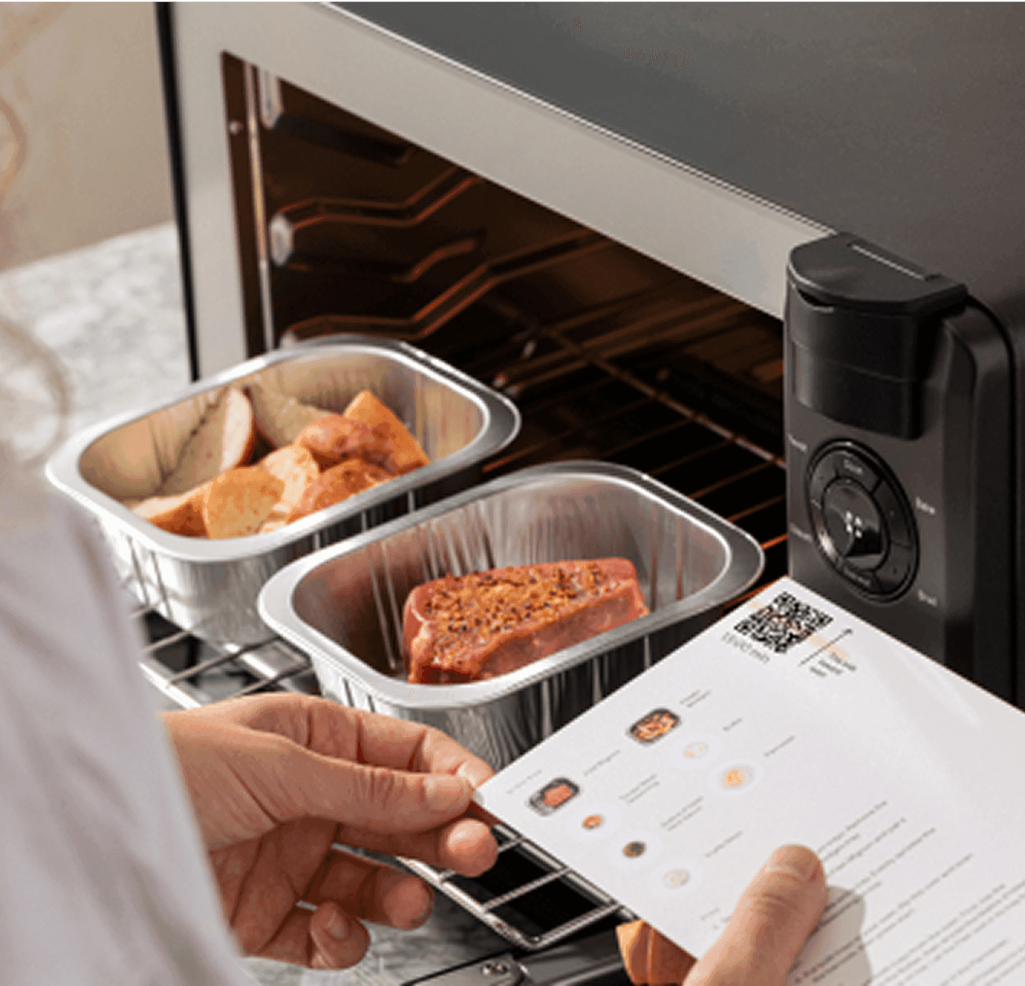 1. Meals That Cook Themselves – With The Scan of a QR Code